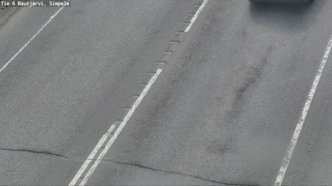 Weather Camera Image Road 6 Rautjärvi, Simpele, Rautjärvi, Etelä-Karjala