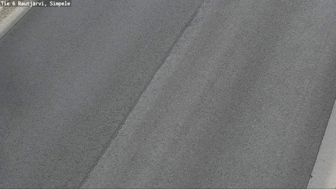 Weather Camera Image Road 6 Rautjärvi, Simpele, Rautjärvi, Etelä-Karjala