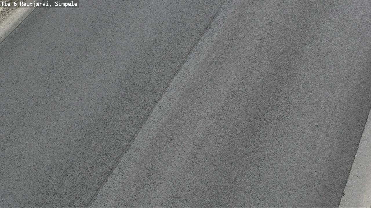 Weather Camera Image Väg 6 Rautjärvi, Simpele, Rautjärvi, Etelä-Karjala
