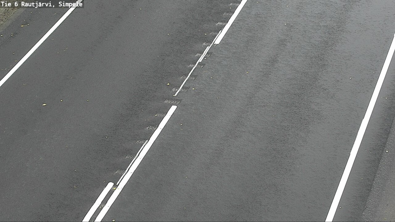 Weather Camera Image Road 6 Rautjärvi, Simpele, Rautjärvi, Etelä-Karjala