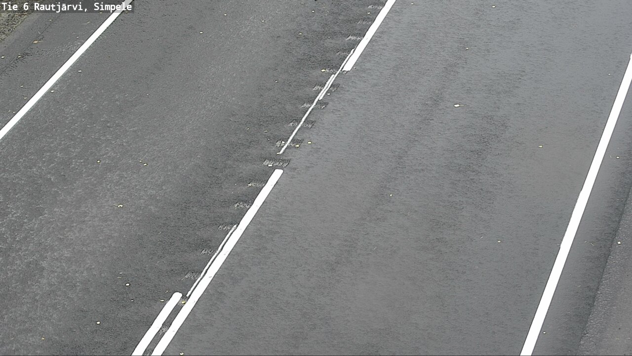 Weather Camera Image Road 6 Rautjärvi, Simpele, Rautjärvi, Etelä-Karjala