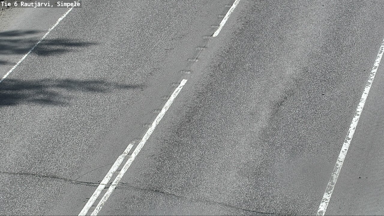 Weather Camera Image Road 6 Rautjärvi, Simpele, Rautjärvi, Etelä-Karjala