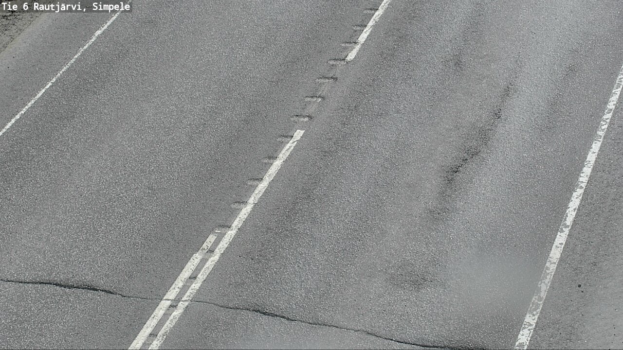 Weather Camera Image Road 6 Rautjärvi, Simpele, Rautjärvi, Etelä-Karjala