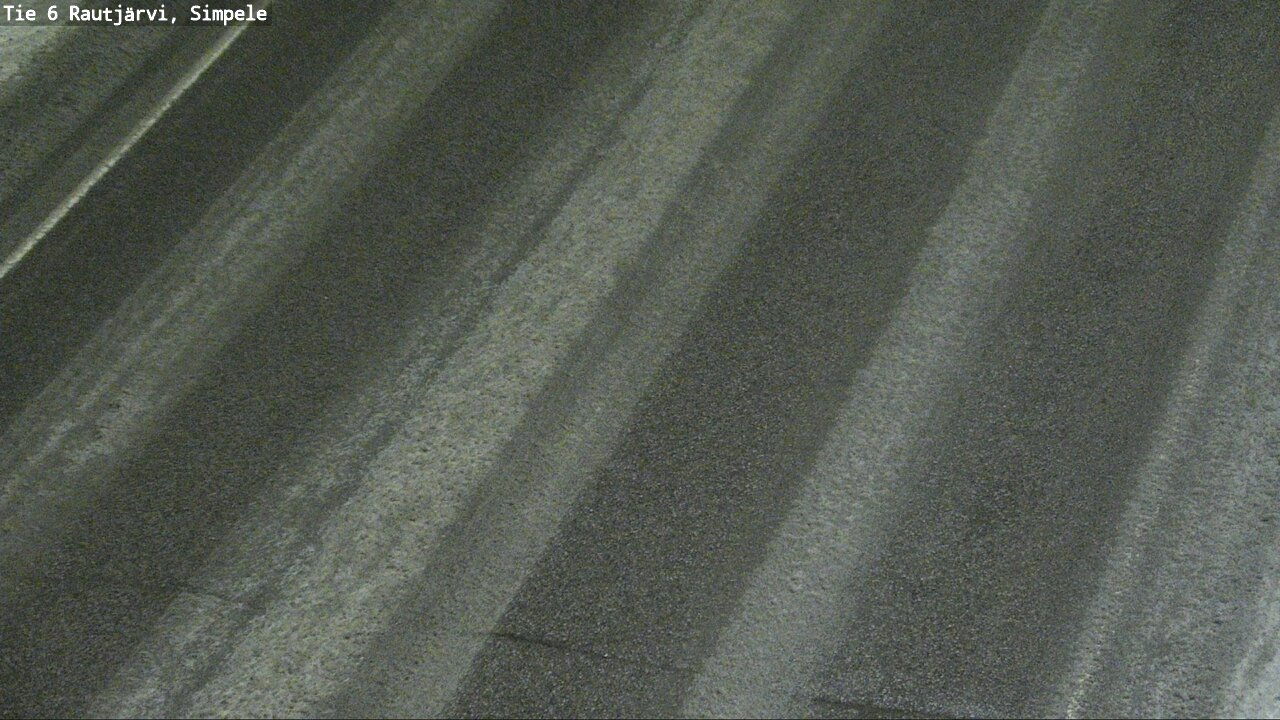Weather Camera Image Road 6 Rautjärvi, Simpele, Rautjärvi, Etelä-Karjala