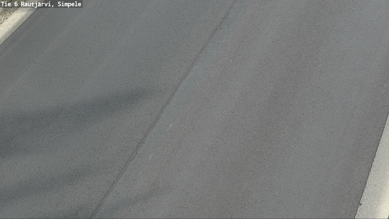 Weather Camera Image Road 6 Rautjärvi, Simpele, Rautjärvi, Etelä-Karjala