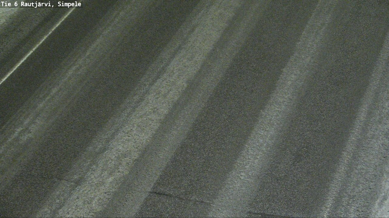 Weather Camera Image Road 6 Rautjärvi, Simpele, Rautjärvi, Etelä-Karjala