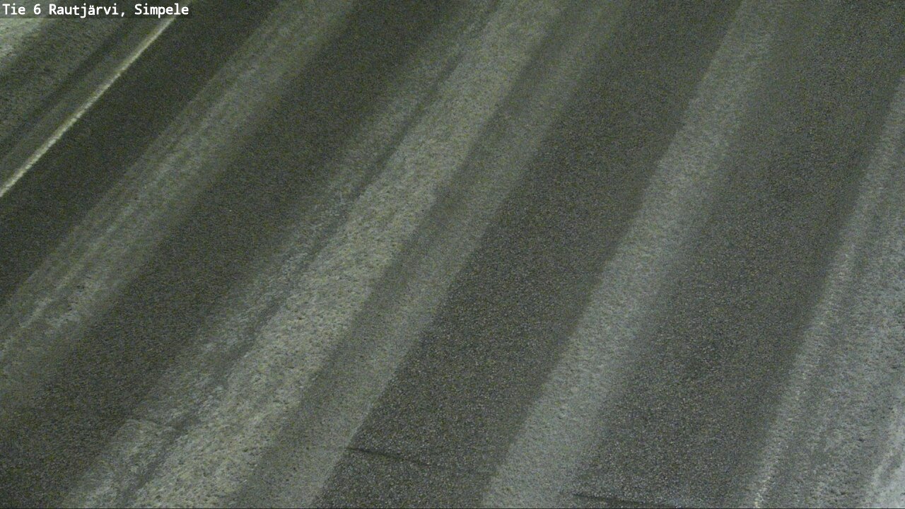 Weather Camera Image Road 6 Rautjärvi, Simpele, Rautjärvi, Etelä-Karjala