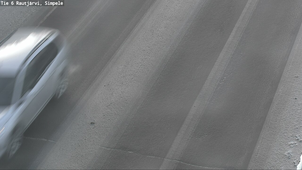 Weather Camera Image Road 6 Rautjärvi, Simpele, Rautjärvi, Etelä-Karjala