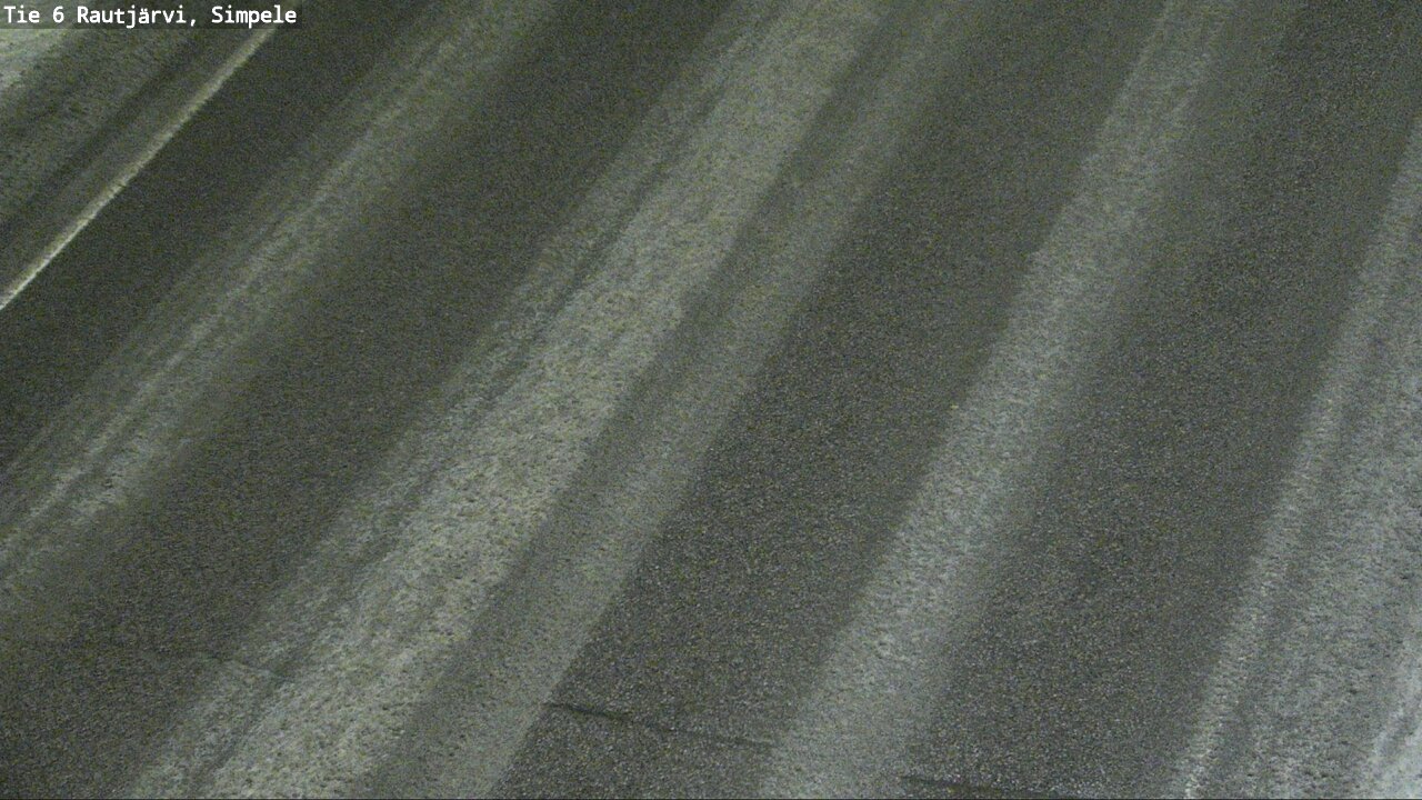 Weather Camera Image Väg 6 Rautjärvi, Simpele, Rautjärvi, Etelä-Karjala