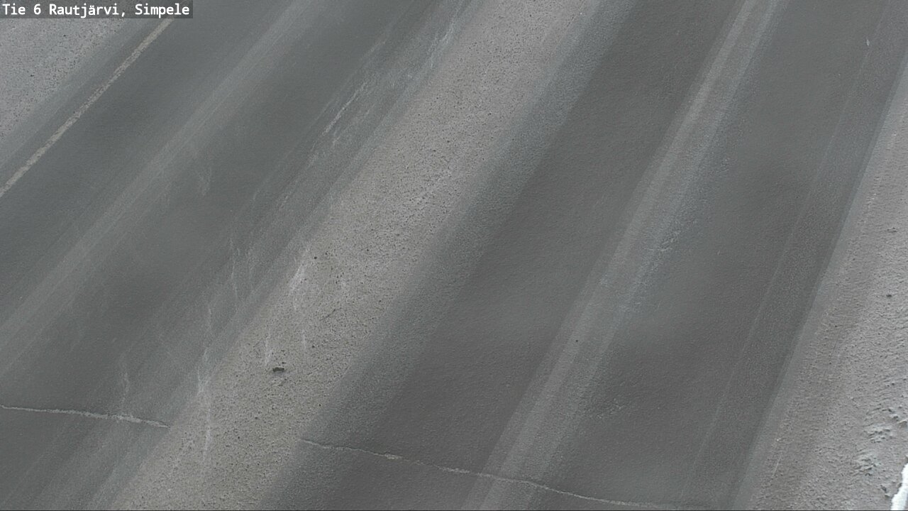 Weather Camera Image Road 6 Rautjärvi, Simpele, Rautjärvi, Etelä-Karjala