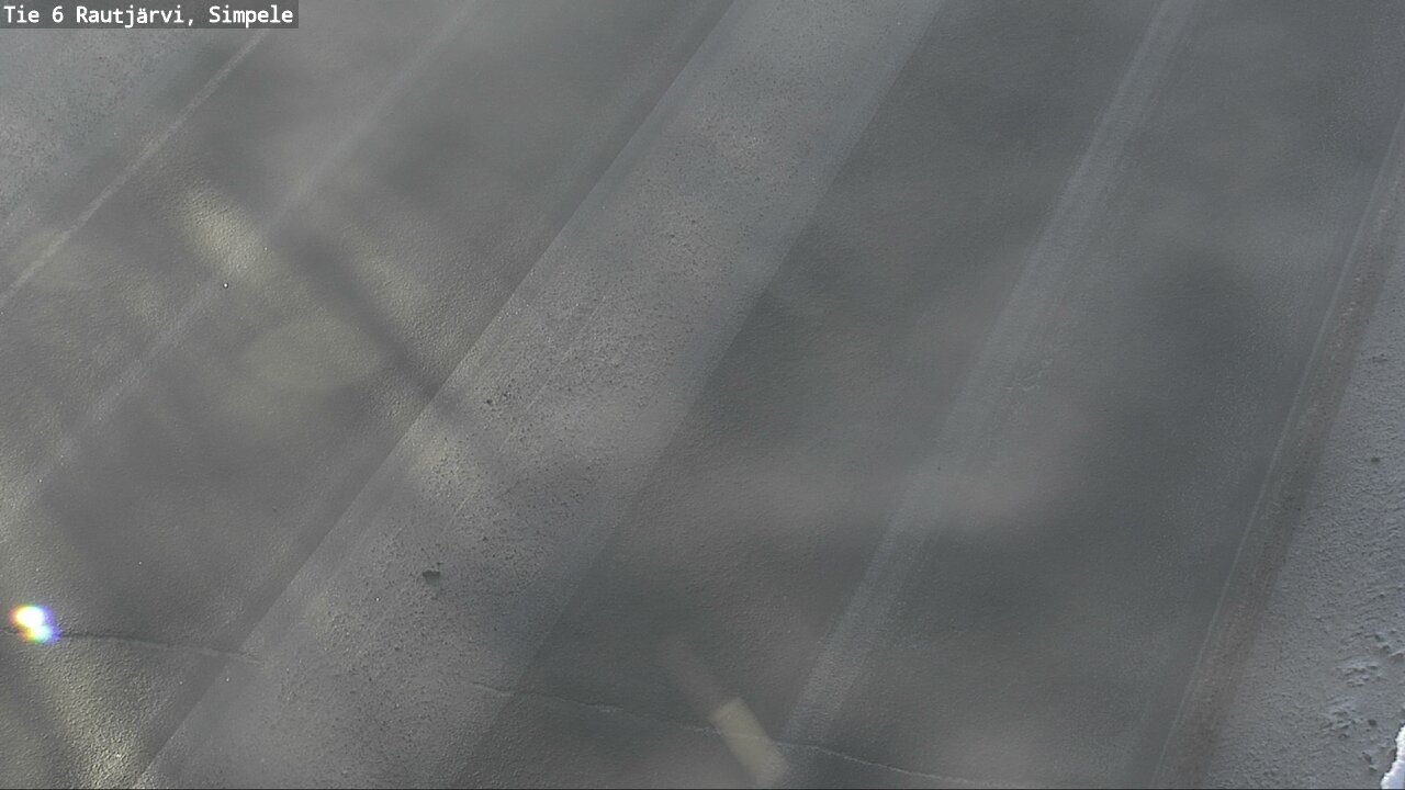 Weather Camera Image Väg 6 Rautjärvi, Simpele, Rautjärvi, Etelä-Karjala