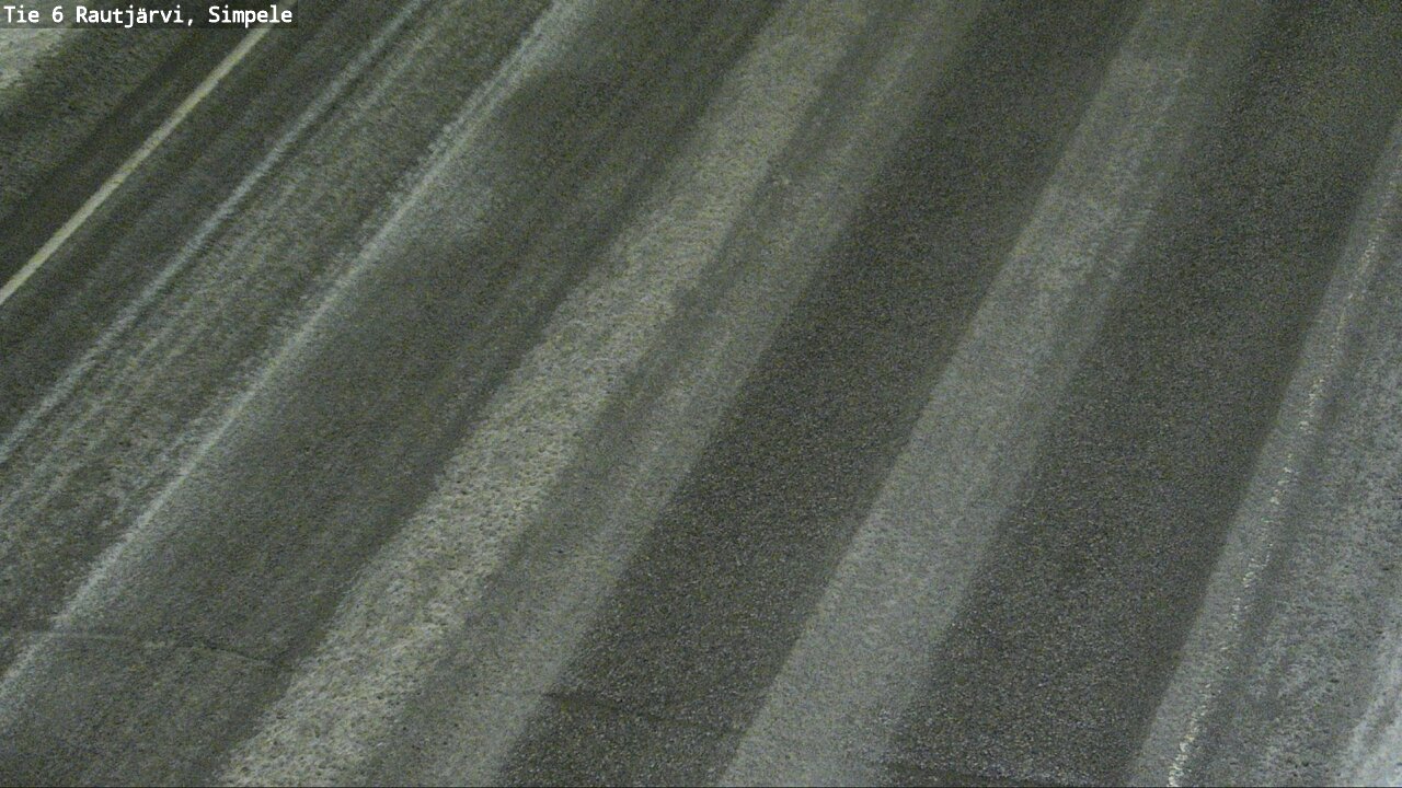 Weather Camera Image Road 6 Rautjärvi, Simpele, Rautjärvi, Etelä-Karjala