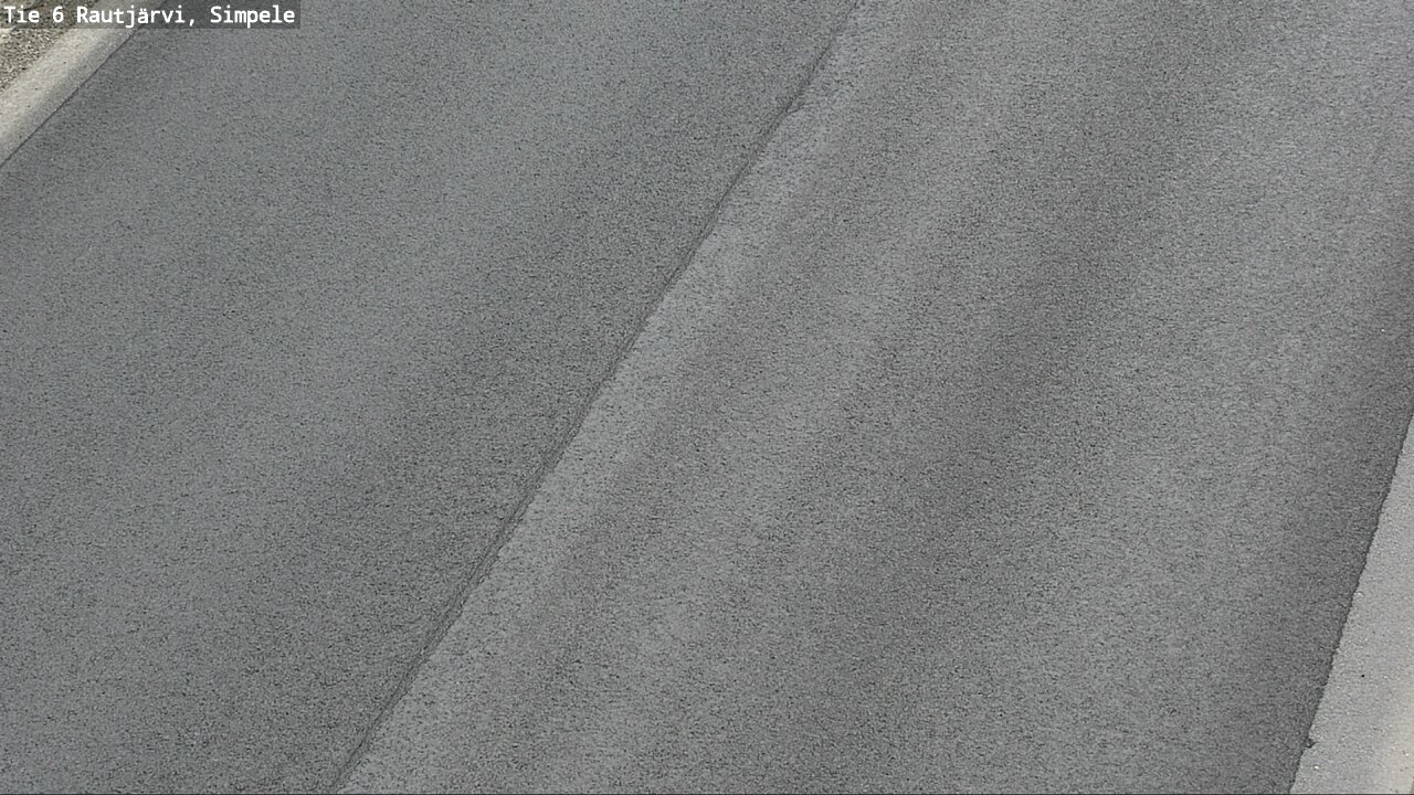 Weather Camera Image Väg 6 Rautjärvi, Simpele, Rautjärvi, Etelä-Karjala