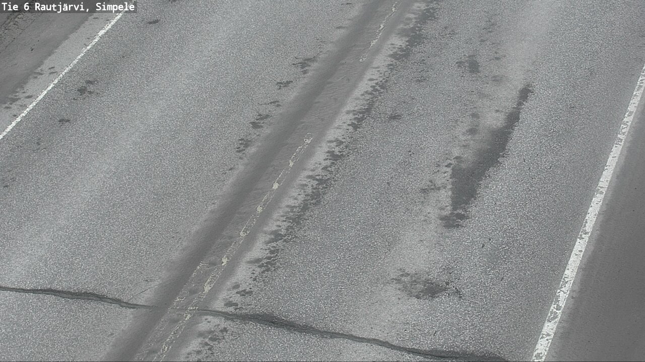 Kelikamerat Kuva Tie 6 Rautjärvi, Simpele, Rautjärvi, Etelä-Karjala