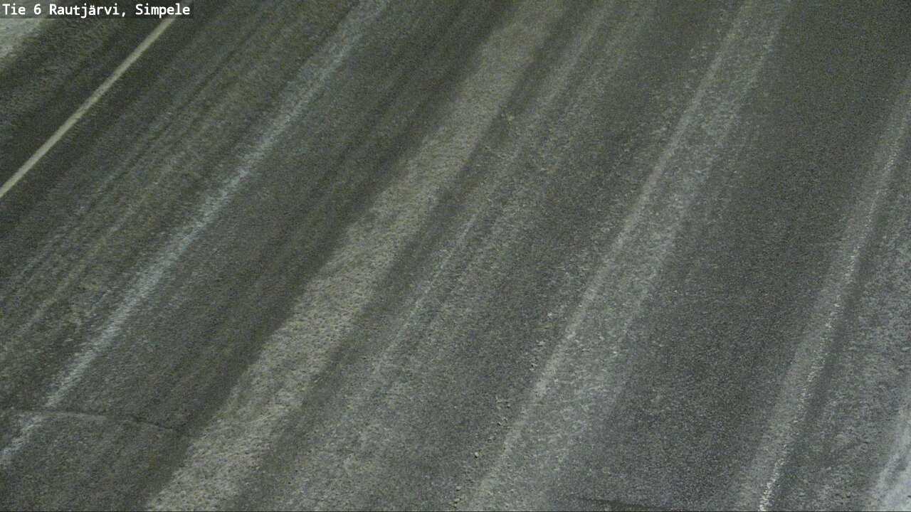 Weather Camera Image Road 6 Rautjärvi, Simpele, Rautjärvi, Etelä-Karjala