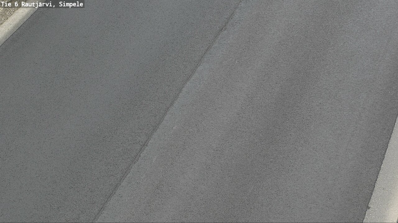Weather Camera Image Road 6 Rautjärvi, Simpele, Rautjärvi, Etelä-Karjala