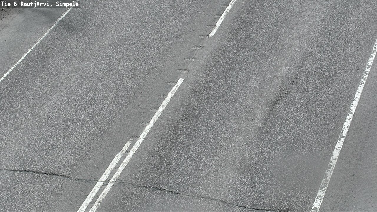 Weather Camera Image Road 6 Rautjärvi, Simpele, Rautjärvi, Etelä-Karjala