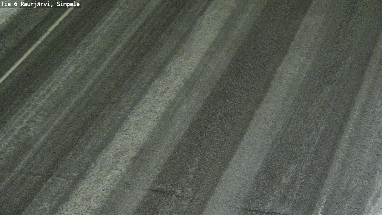 Weather Camera Image Road 6 Rautjärvi, Simpele, Rautjärvi, Etelä-Karjala