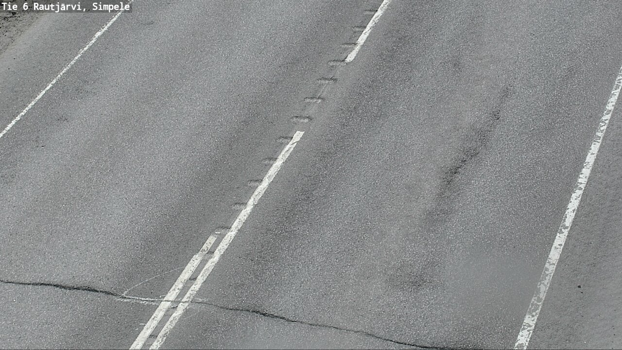 Weather Camera Image Väg 6 Rautjärvi, Simpele, Rautjärvi, Etelä-Karjala