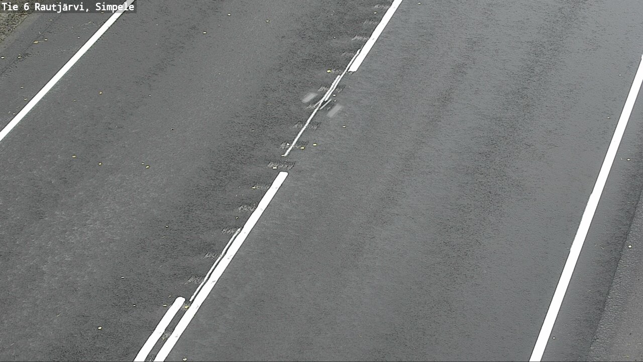 Weather Camera Image Road 6 Rautjärvi, Simpele, Rautjärvi, Etelä-Karjala