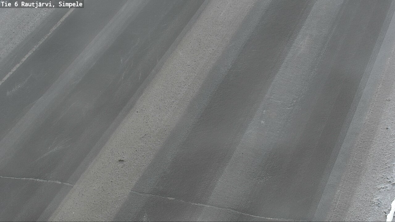 Weather Camera Image Road 6 Rautjärvi, Simpele, Rautjärvi, Etelä-Karjala