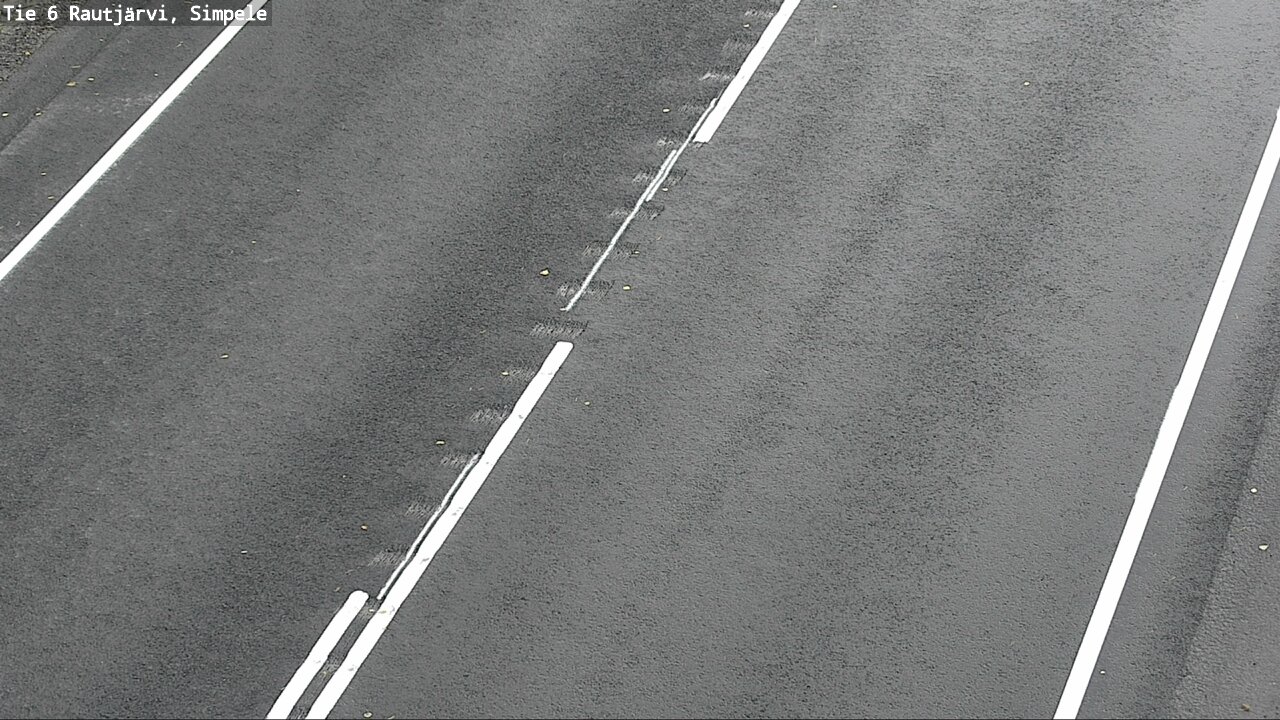 Weather Camera Image Road 6 Rautjärvi, Simpele, Rautjärvi, Etelä-Karjala