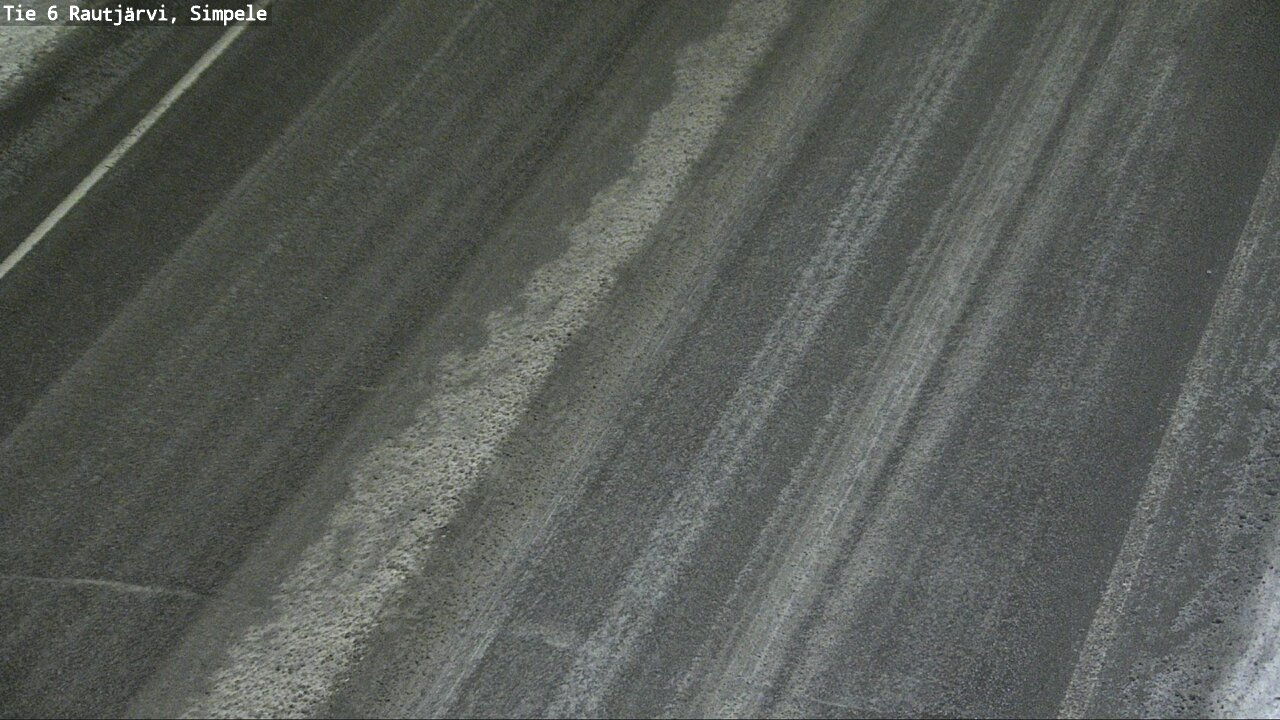 Weather Camera Image Road 6 Rautjärvi, Simpele, Rautjärvi, Etelä-Karjala