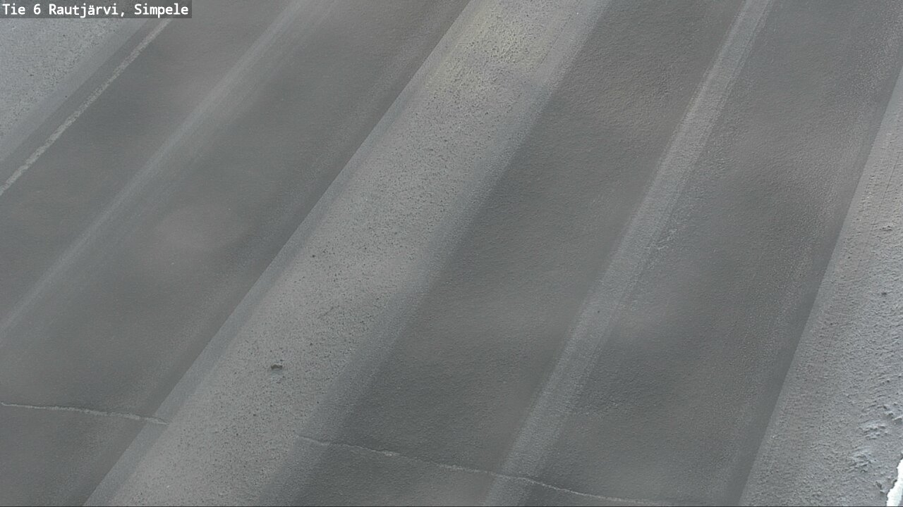 Weather Camera Image Väg 6 Rautjärvi, Simpele, Rautjärvi, Etelä-Karjala