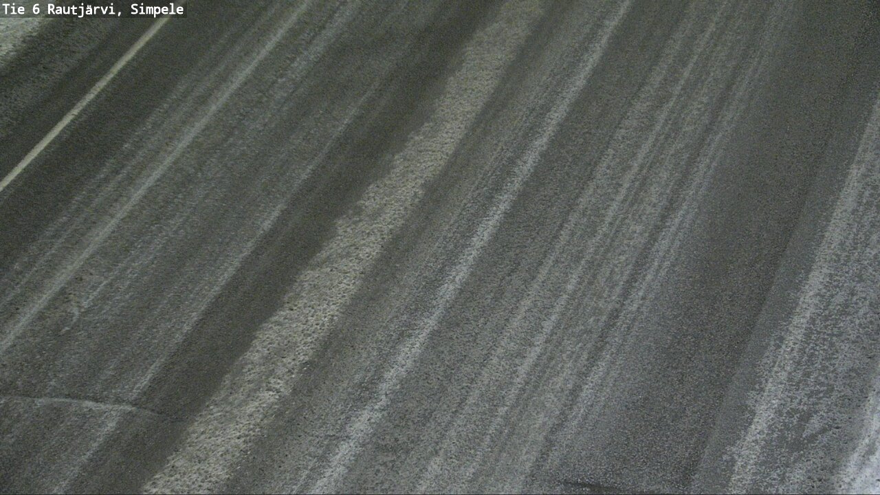 Weather Camera Image Road 6 Rautjärvi, Simpele, Rautjärvi, Etelä-Karjala