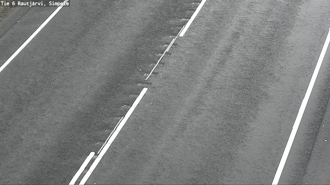 Weather Camera Image Road 6 Rautjärvi, Simpele, Rautjärvi, Etelä-Karjala