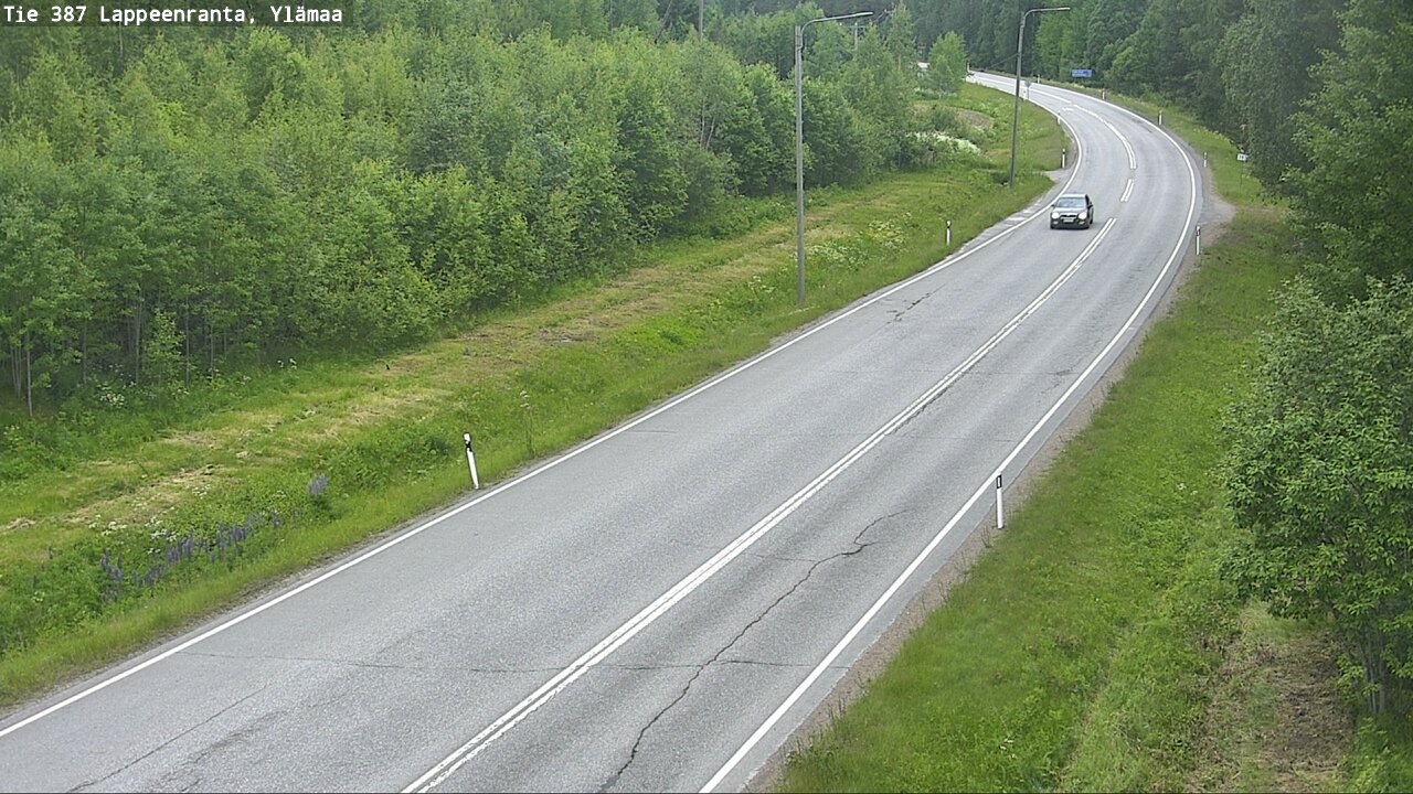 Kelikamerat Kuva Tie 387 Lappeenranta, Ylämaa, Lappeenranta, Etelä-Karjala