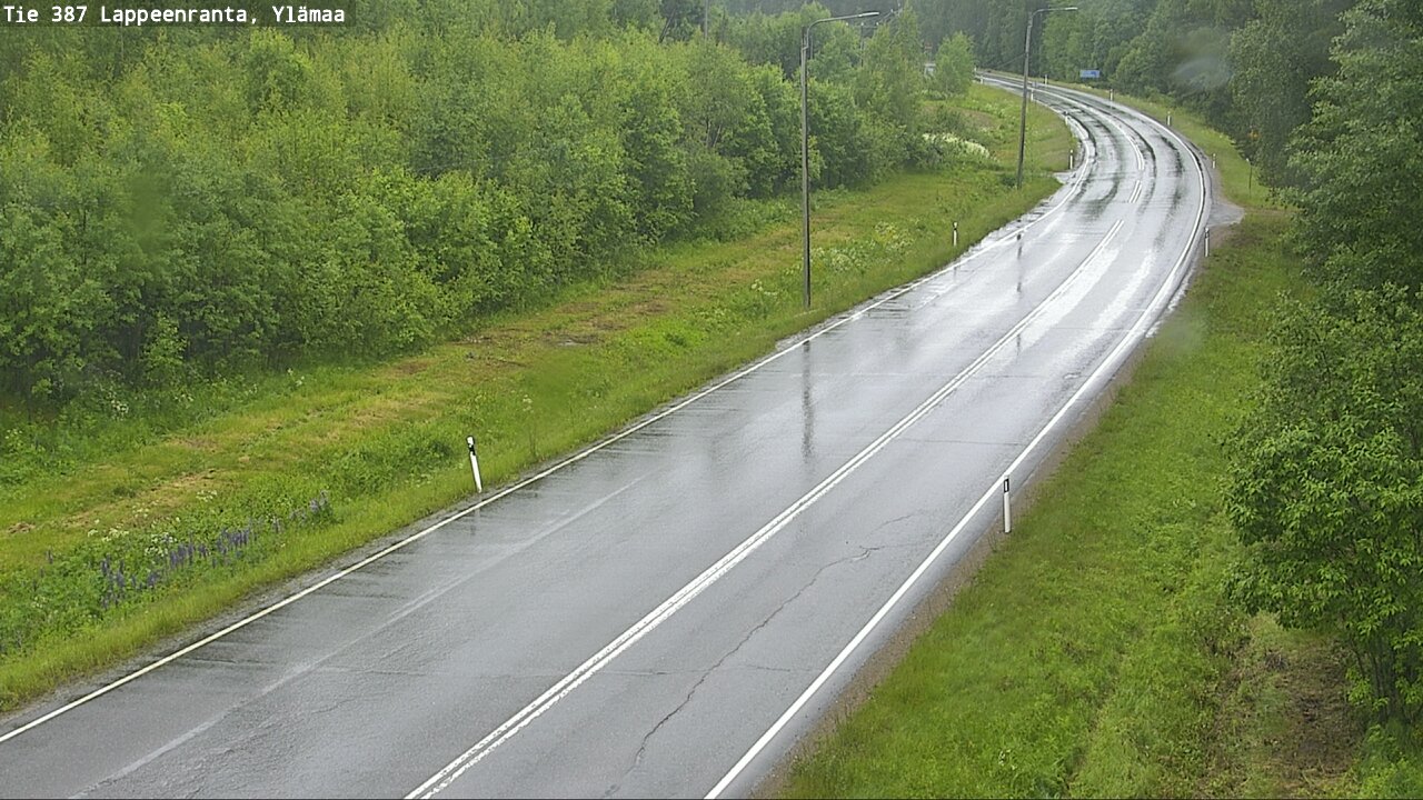 Weather Camera Image Road 387 Lappeenranta, Ylämaa, Lappeenranta, Etelä-Karjala