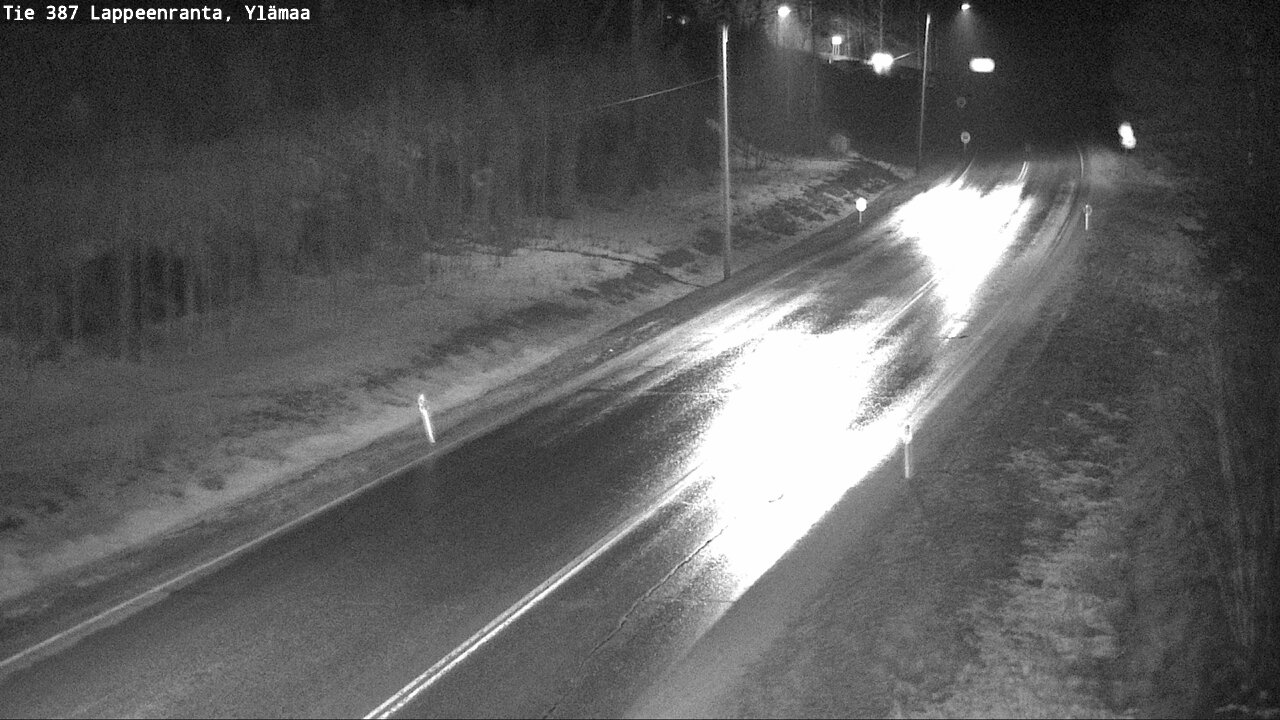 Weather Camera Image Road 387 Lappeenranta, Ylämaa, Lappeenranta, Etelä-Karjala