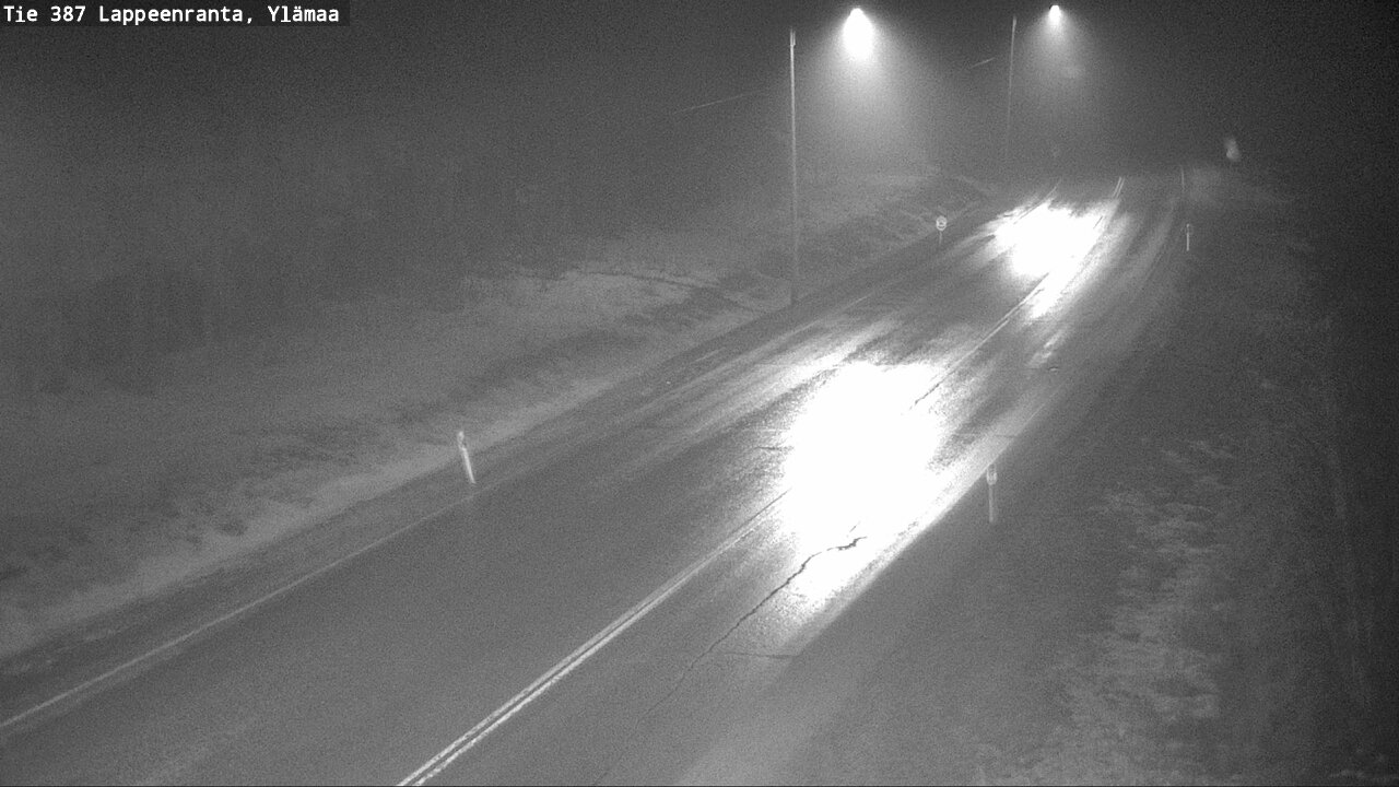 Weather Camera Image Road 387 Lappeenranta, Ylämaa, Lappeenranta, Etelä-Karjala