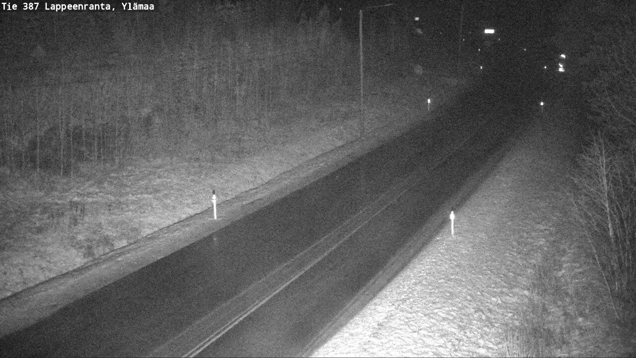 Weather Camera Image Väg 387 Villmarstrand, Ylämaa, Lappeenranta, Etelä-Karjala