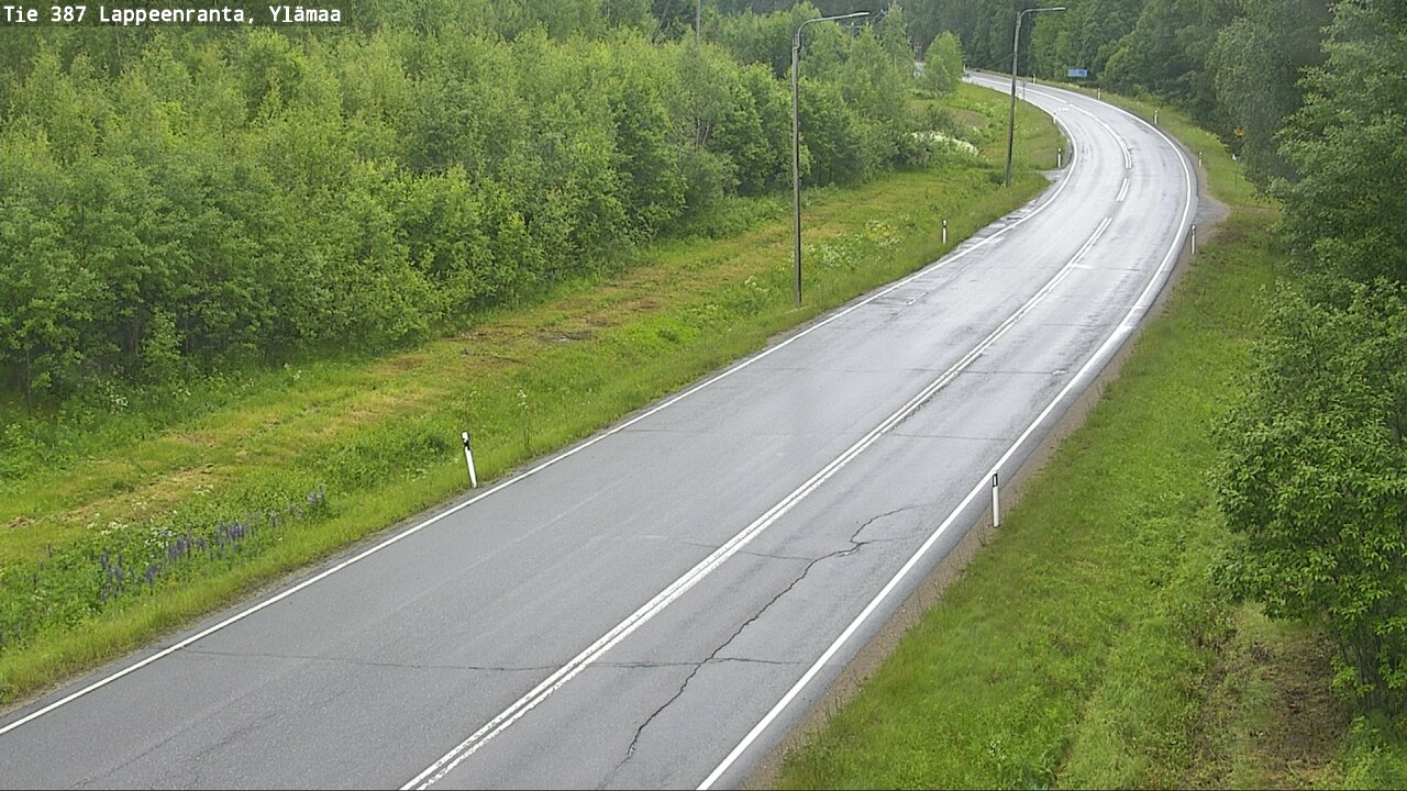 Weather Camera Image Road 387 Lappeenranta, Ylämaa, Lappeenranta, Etelä-Karjala
