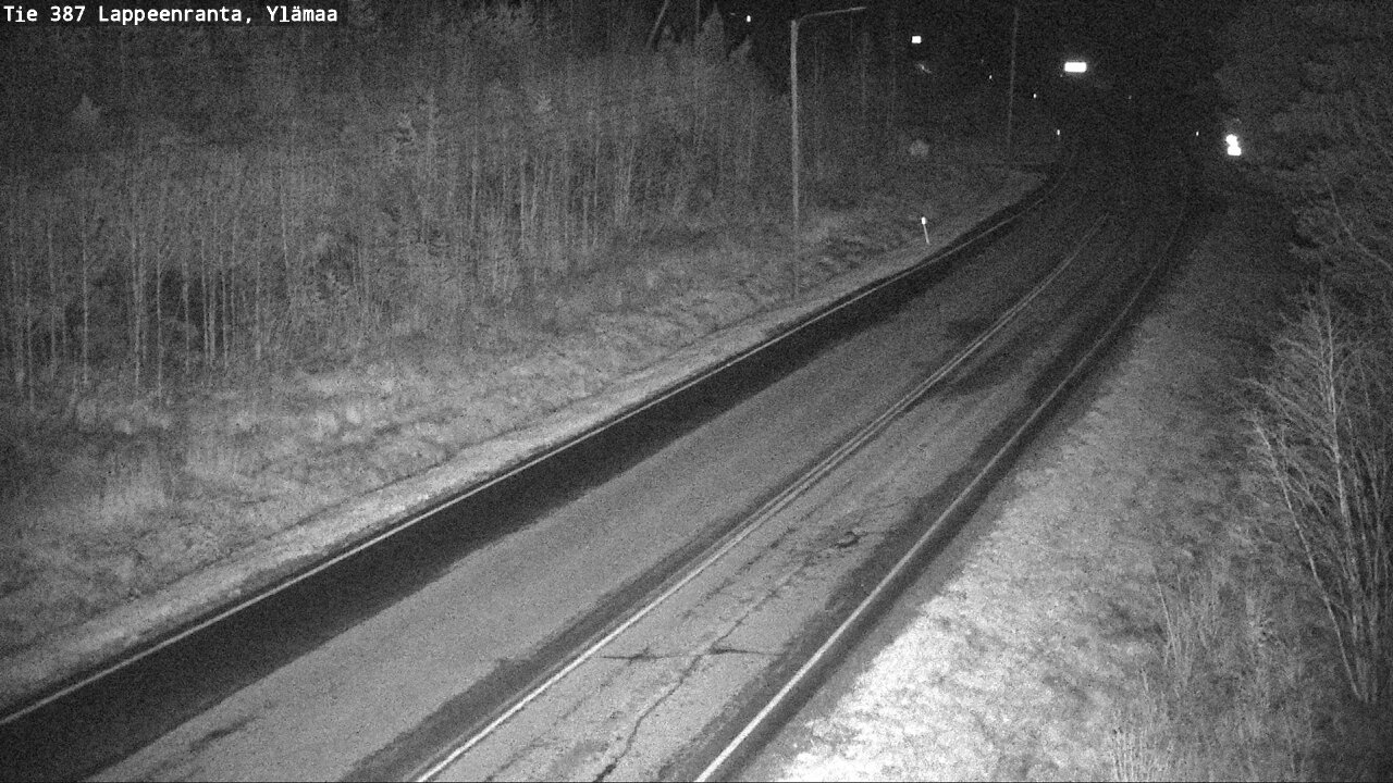 Weather Camera Image Väg 387 Villmarstrand, Ylämaa, Lappeenranta, Etelä-Karjala