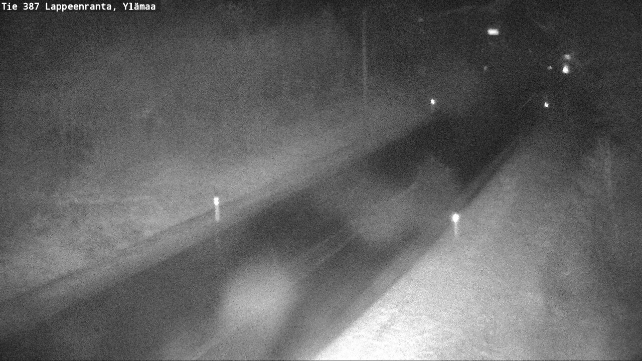 Weather Camera Image Väg 387 Villmarstrand, Ylämaa, Lappeenranta, Etelä-Karjala