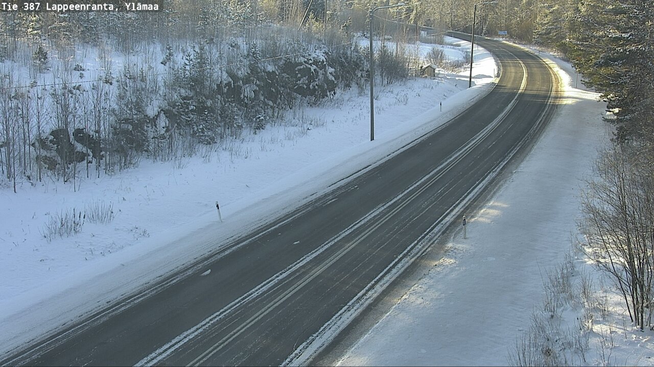 Weather Camera Image Road 387 Lappeenranta, Ylämaa, Lappeenranta, Etelä-Karjala
