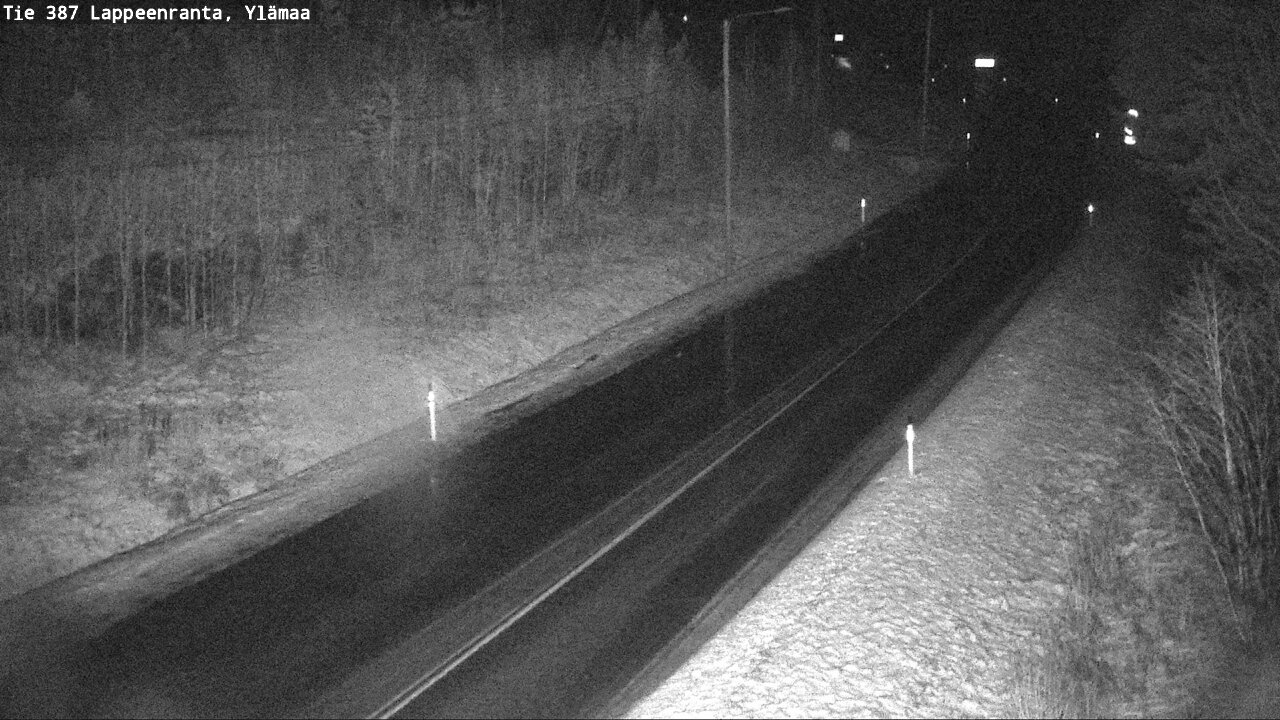 Weather Camera Image Väg 387 Villmarstrand, Ylämaa, Lappeenranta, Etelä-Karjala