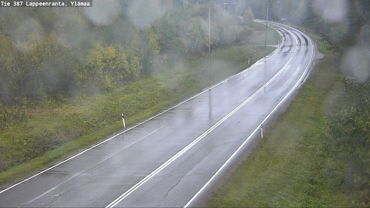 Weather Camera Image Road 387 Lappeenranta, Ylämaa, Lappeenranta, Etelä-Karjala