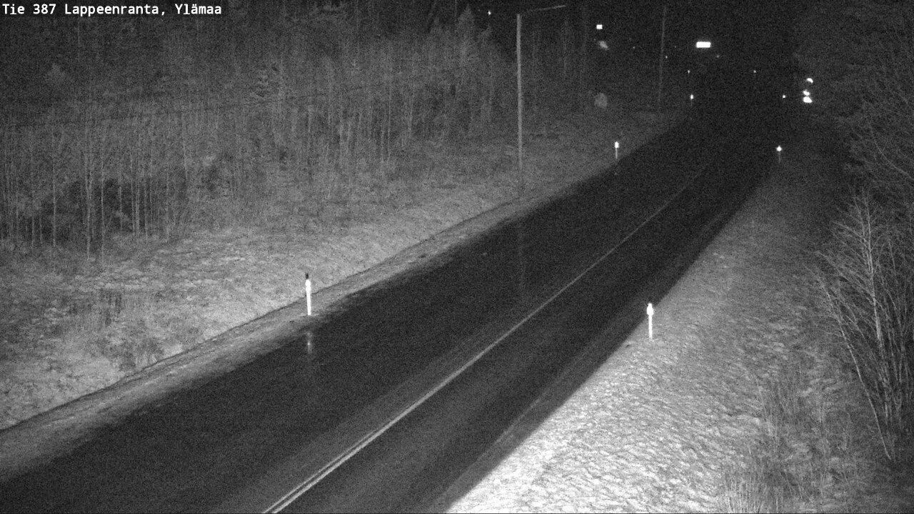 Weather Camera Image Väg 387 Villmarstrand, Ylämaa, Lappeenranta, Etelä-Karjala