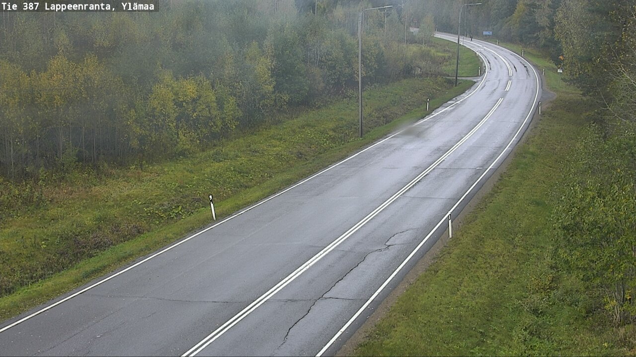 Weather Camera Image Road 387 Lappeenranta, Ylämaa, Lappeenranta, Etelä-Karjala