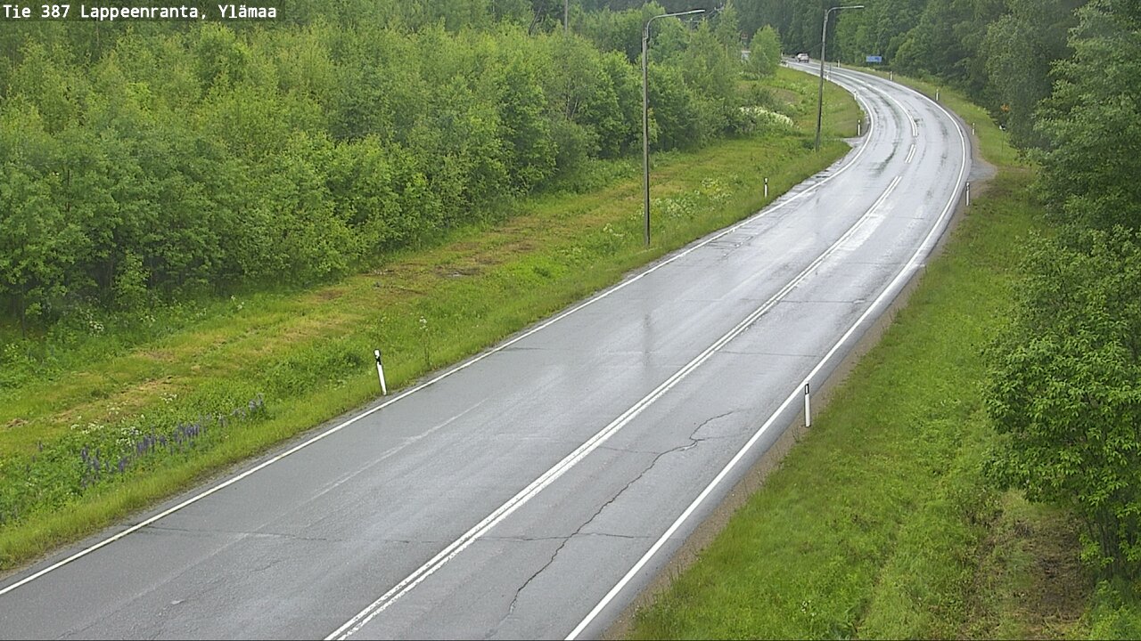 Weather Camera Image Road 387 Lappeenranta, Ylämaa, Lappeenranta, Etelä-Karjala