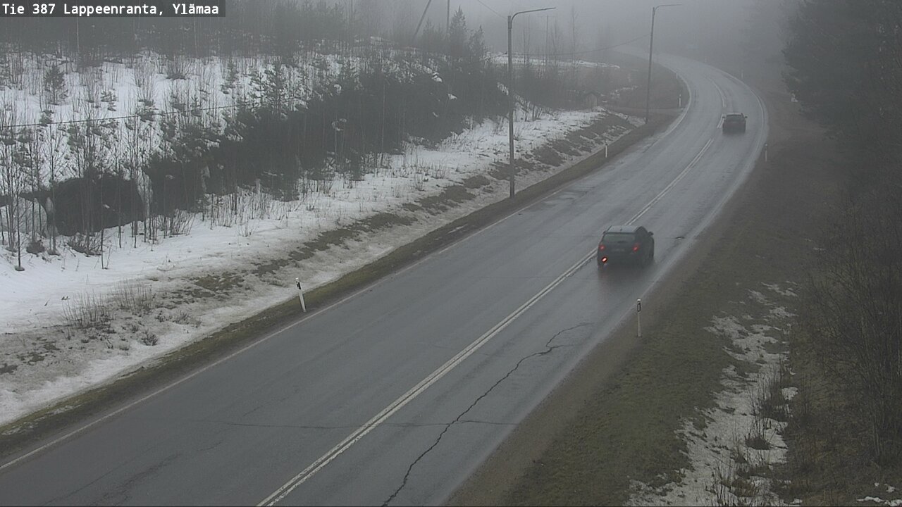 Weather Camera Image Road 387 Lappeenranta, Ylämaa, Lappeenranta, Etelä-Karjala