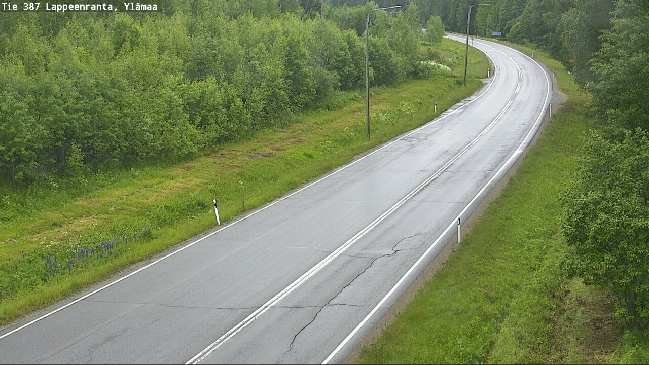 Weather Camera Image Road 387 Lappeenranta, Ylämaa, Lappeenranta, Etelä-Karjala