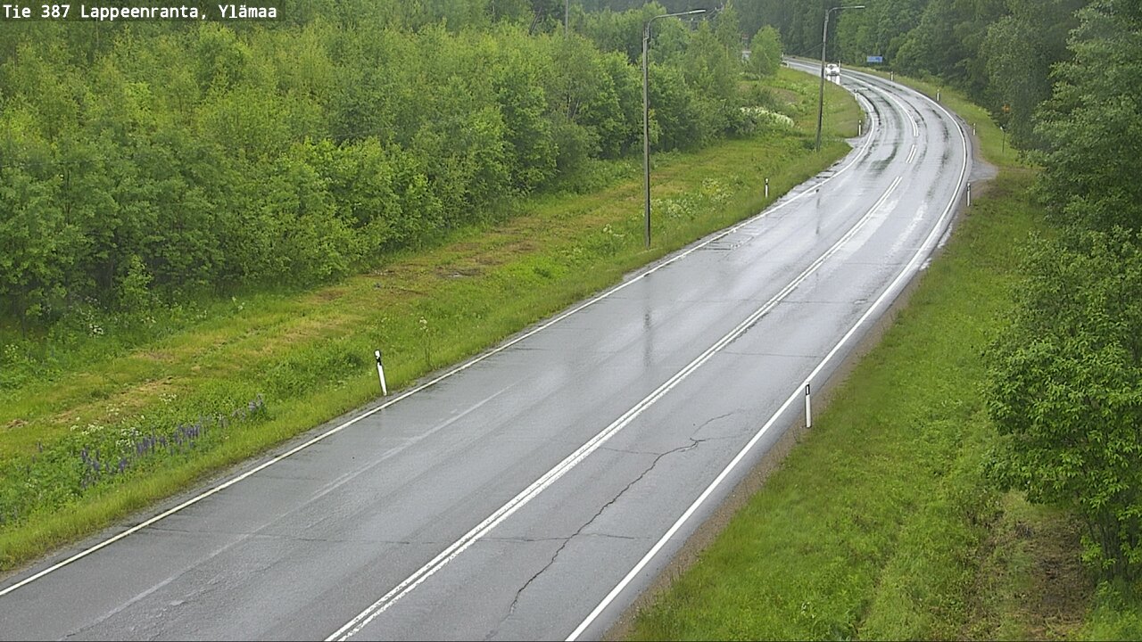 Weather Camera Image Road 387 Lappeenranta, Ylämaa, Lappeenranta, Etelä-Karjala