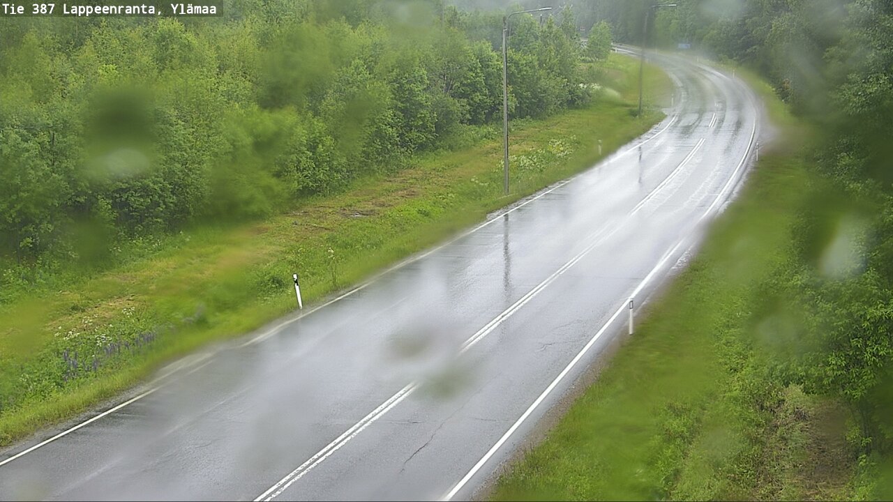 Weather Camera Image Road 387 Lappeenranta, Ylämaa, Lappeenranta, Etelä-Karjala
