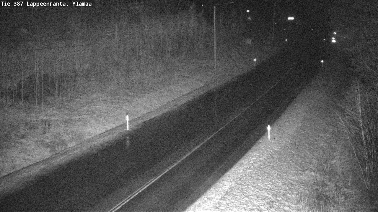 Weather Camera Image Väg 387 Villmarstrand, Ylämaa, Lappeenranta, Etelä-Karjala