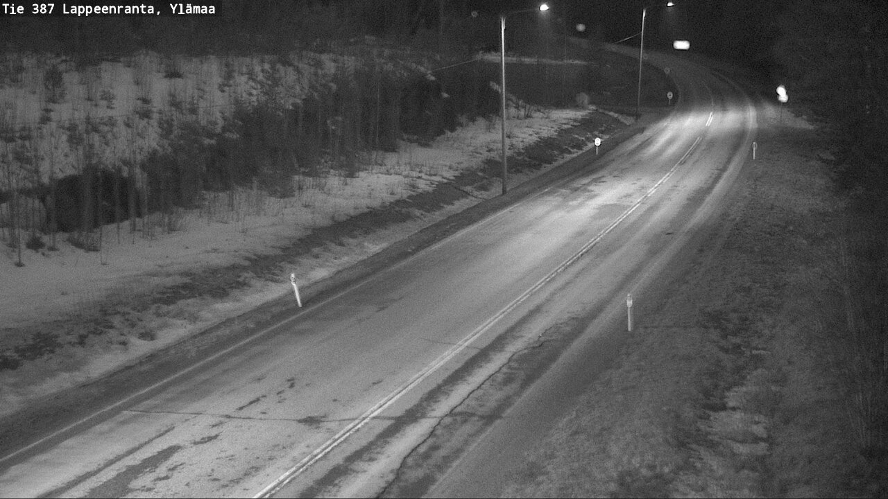 Weather Camera Image Road 387 Lappeenranta, Ylämaa, Lappeenranta, Etelä-Karjala